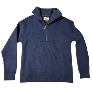 Lands' End Women's Mock Neck Sweatshirt Small